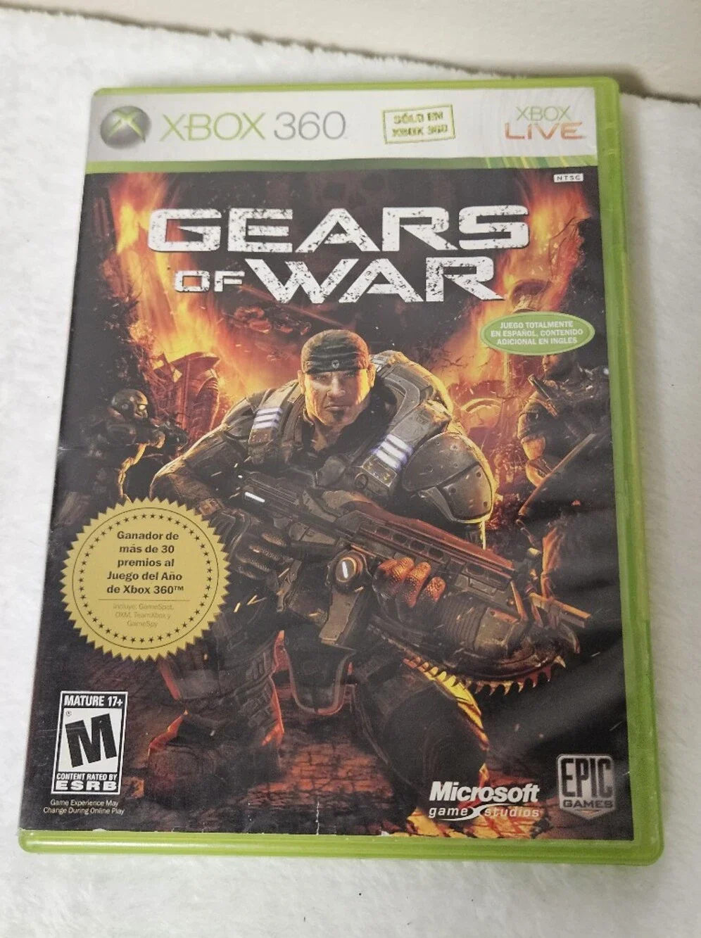 Microsoft Xbox Game: Gears of War UFC Trainer Video Games Kinect